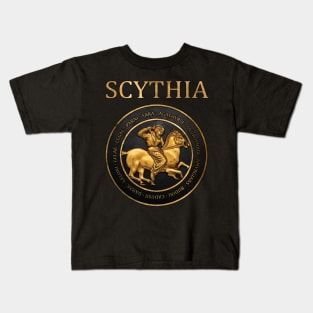 Ancient Scythia Tribes - Tribes of the Steppe - Ancient History Scythians Kids T-Shirt